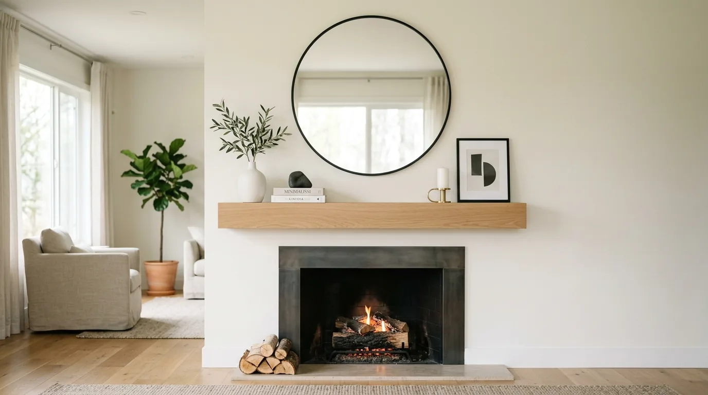 Use a mirror to reflect light and space